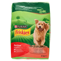 PURINA FRISKIES Cane Balance Con un gustoso mix di Pollo e Manzo con Verdure 9 kg