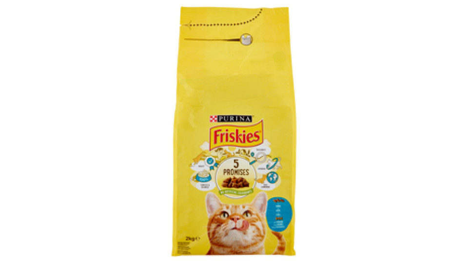 PURINA FRISKIES Gatto Crocchette Adult con tonno e verdure aggiunte sacco