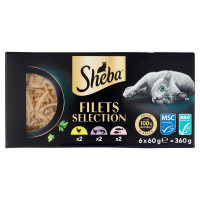 Sheba Filets Multipack Cibo per gatti Umido 6x60g