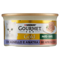 PURINA GOURMET Gold Gatto Patè con Agnello e Anatra lattina