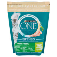 PURINA ONE BIFENSIS Gatto Crocchette INDOOR FORMULA Ricco in Tacchino e Cereali Integrali Sacco