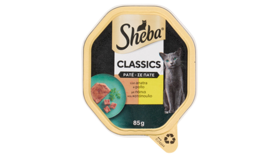 Sheba Paté Classics con Anatra