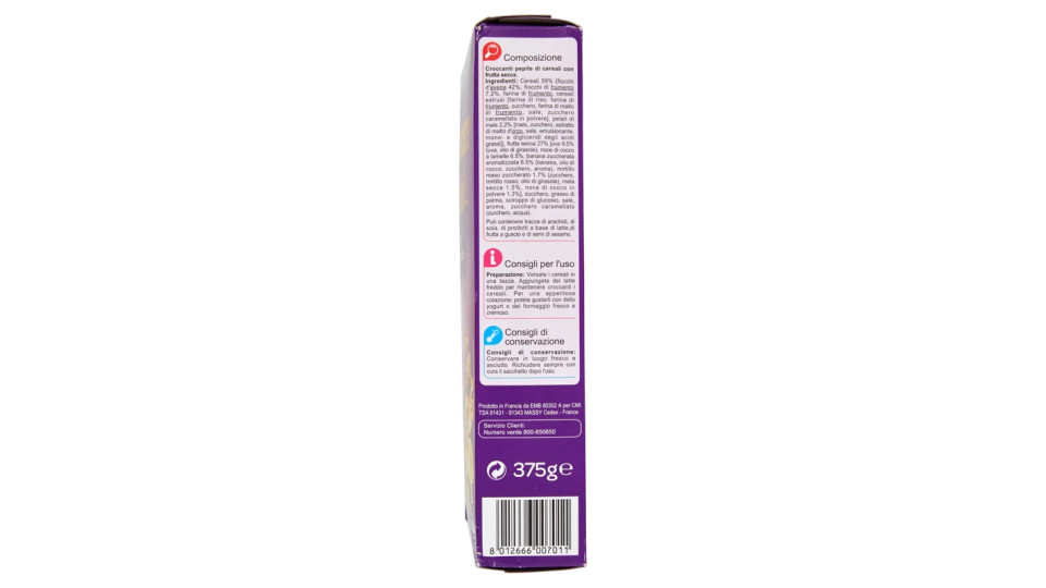 Carrefour Crunchy Muesli 5 Tipi di frutta secca