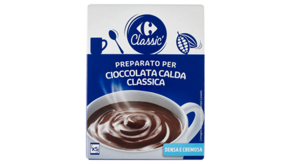 Carrefour Preparato per Cioccolata calda Classica