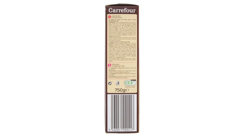 Carrefour Muesli 7 Frutti