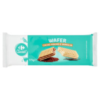 Carrefour Breakky Snack di Wafer al Cacao Magro e alla Vaniglia