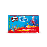Pritt Stick 4 x 22g + 2 x 22g pack giocabile Ocean in cartone