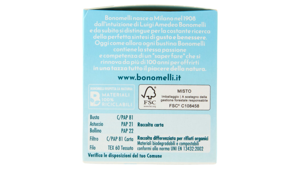 Bonomelli - Tisana, Rilassante - 32 G 