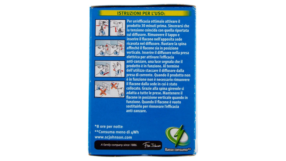 Raid Liquido zanzare & zanzare tigre 1 ricarica