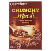 Carrefour Crunchy Muesli Intenso cioccolato fondente