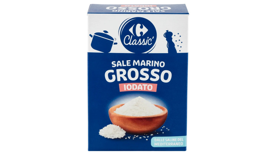 Carrefour Sale Marino Grosso Iodato