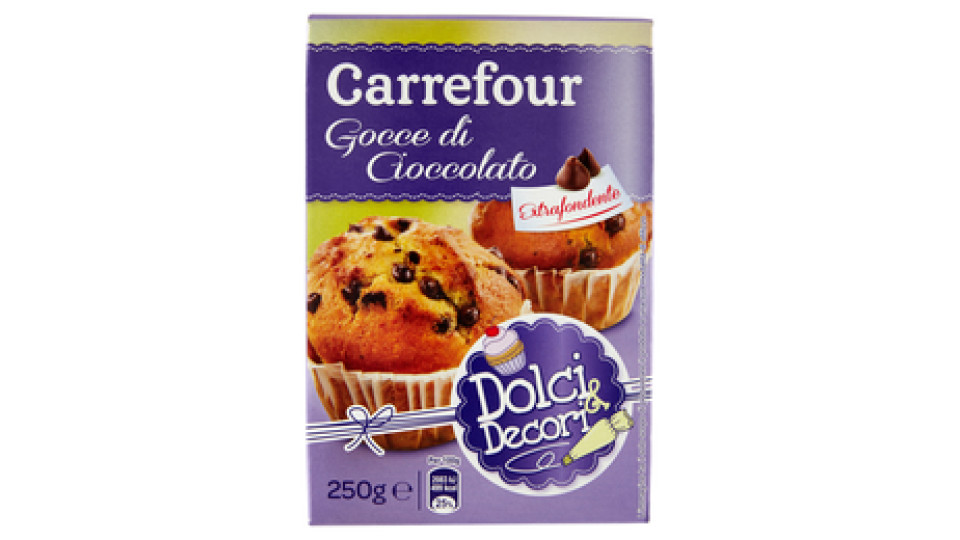 Carrefour Dolci & Decori Gocce di Cioccolato Extrafondente