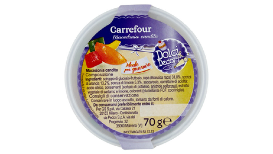 Carrefour Dolci & Decori Macedonia candita