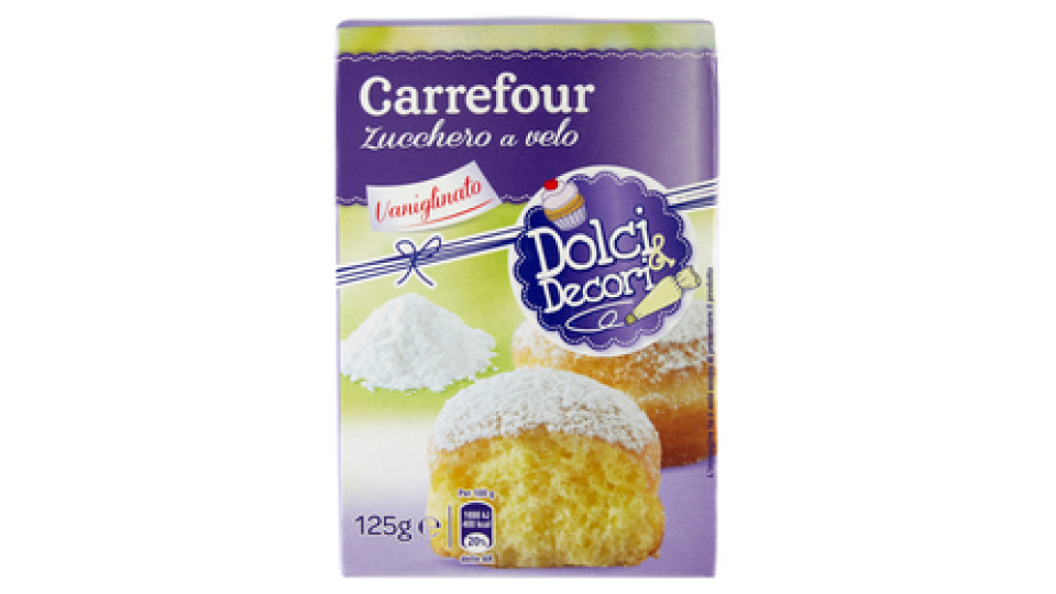 Carrefour Dolci & Decori Zucchero a velo Vanigliato