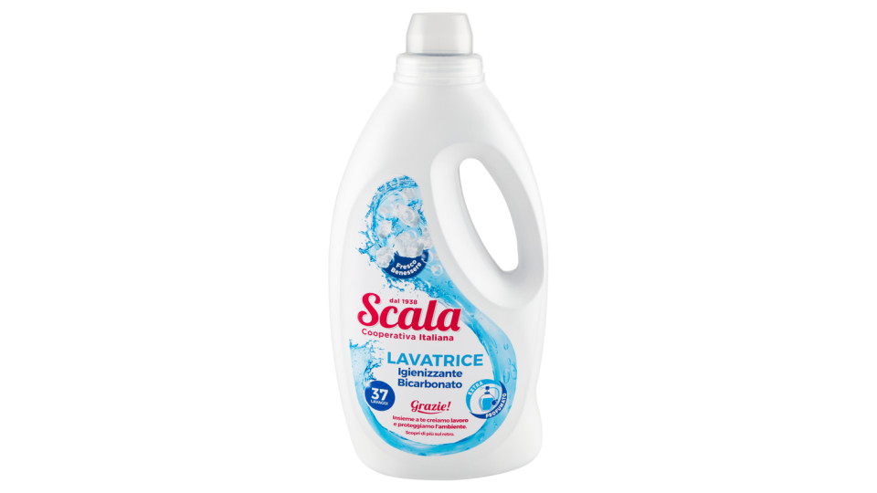 scala Lavatrice Bicarbonato e Salgemma