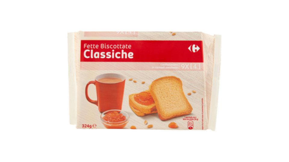 Carrefour Fette biscottate Classiche