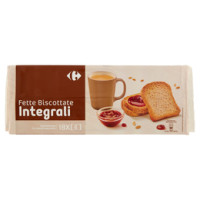 Carrefour Fette biscottate Integrali