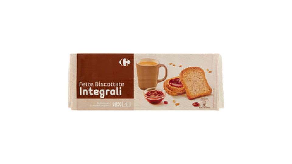 Carrefour Fette biscottate Integrali