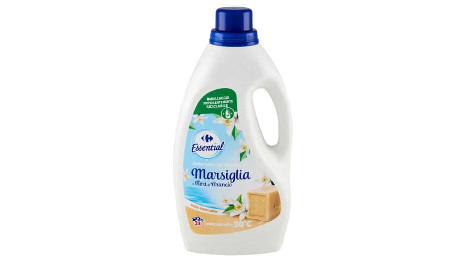 Carrefour Detersivo a mano e in lavatrice al Sapone di Marsiglia