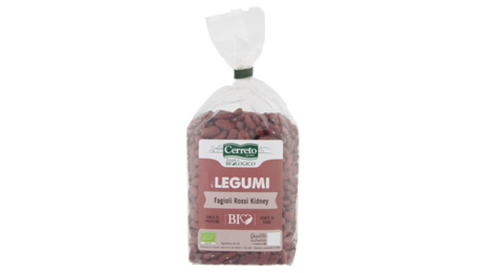 Cerreto, I Legumi fagioli rossi Kidney biologici