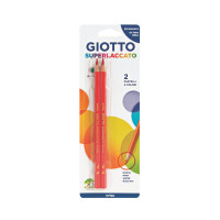 Giotto Superlaccato rosso blister 2 pezzi