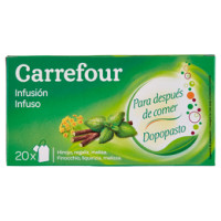 Carrefour Infuso dopopasto 20 filtri