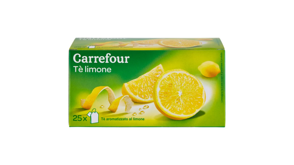 Carrefour Tè limone 25 filtri