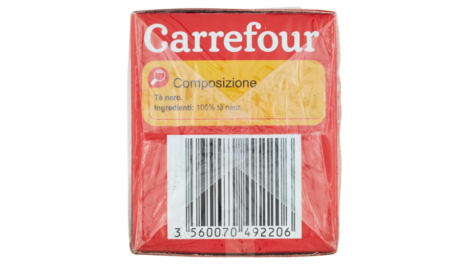 Carrefour English Breakfast Tè nero 25 filtri