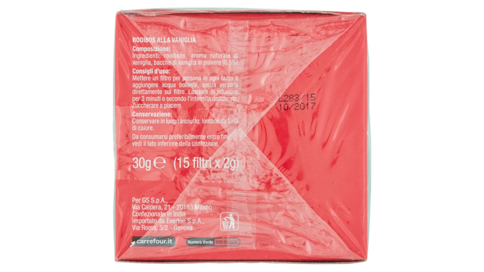 Carrefour Selection Rooibos alla vaniglia