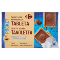 Carrefour Le Petit Beurre Tavoletta Cioccolato al latte