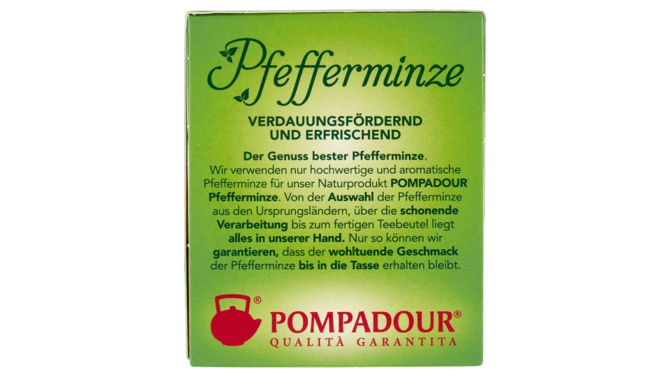 Pompadour Menta piperita per infuso
