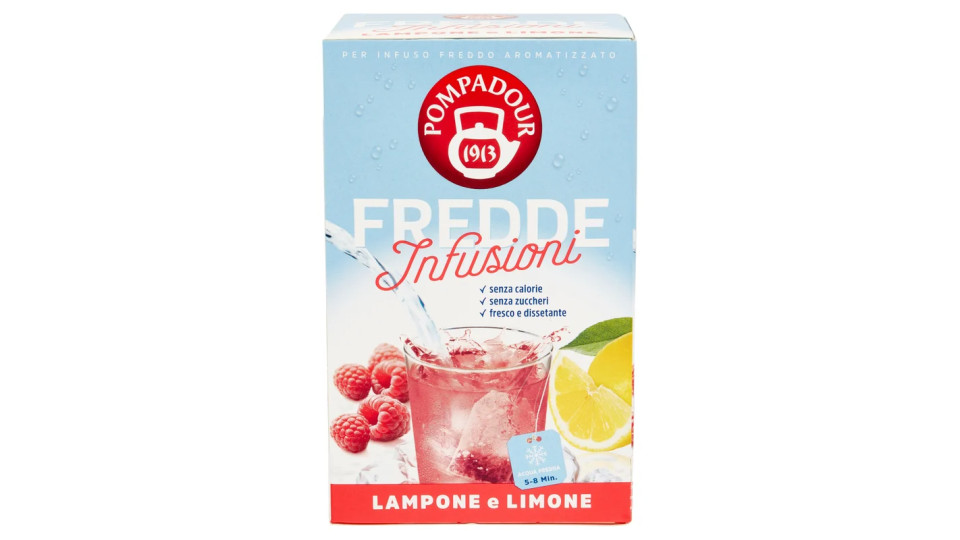 Pompadour Fredde infusioni lampone & limone