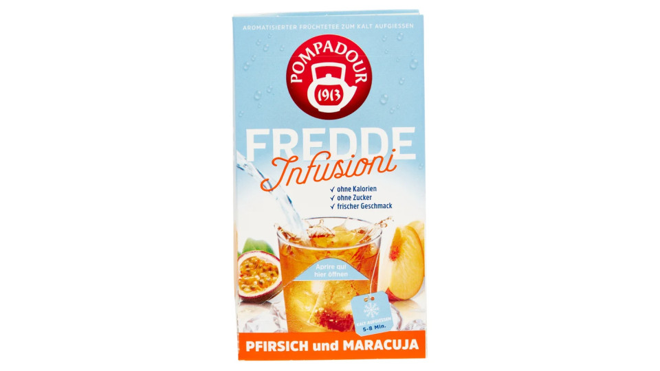 Pompadour Fredde Infusioni Pesca & Maracuja