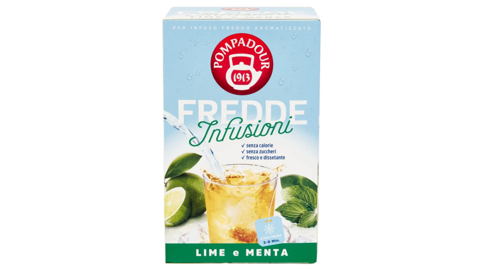 Pompadour Fredde infusioni lime & menta