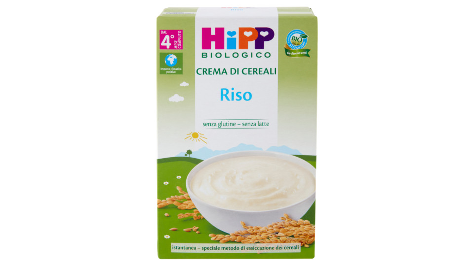HiPP Biologico Crema di Cereali Riso
