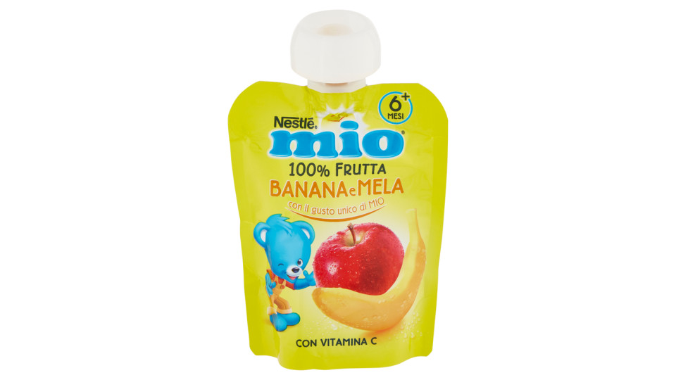 NESTLÉ MIO Yogurt Banana Merenda da spremere pouch