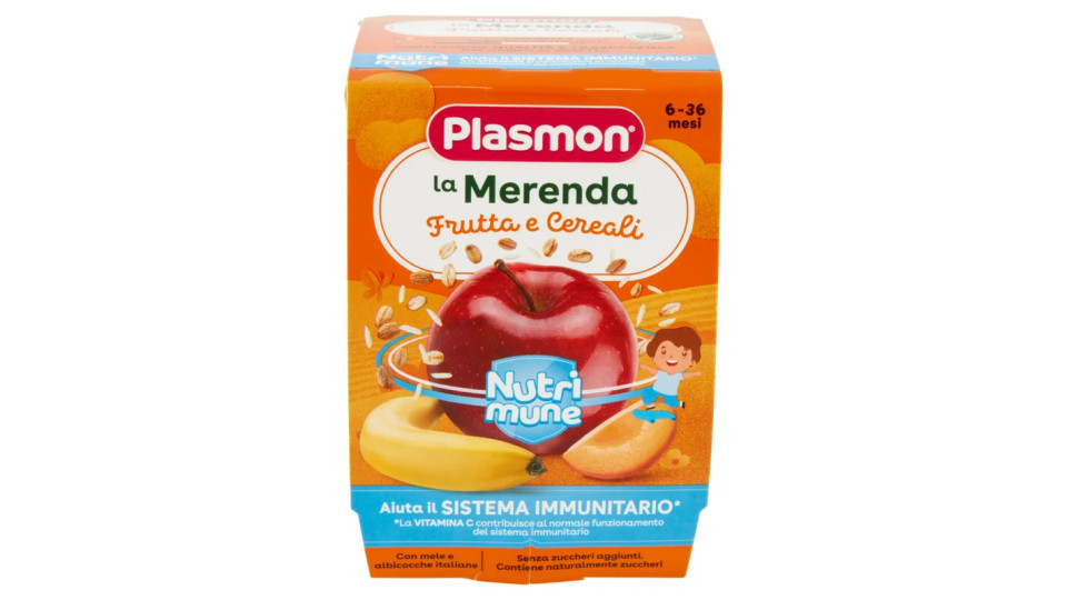 Plasmon	Merenda Pera e Cereali