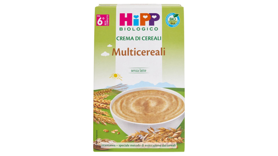 HiPP Biologico Crema di Cereali Multicereali