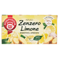Pompadour Infuso Zenzero/Limone - 20 Filtri da 1,8 gr [36 gr]