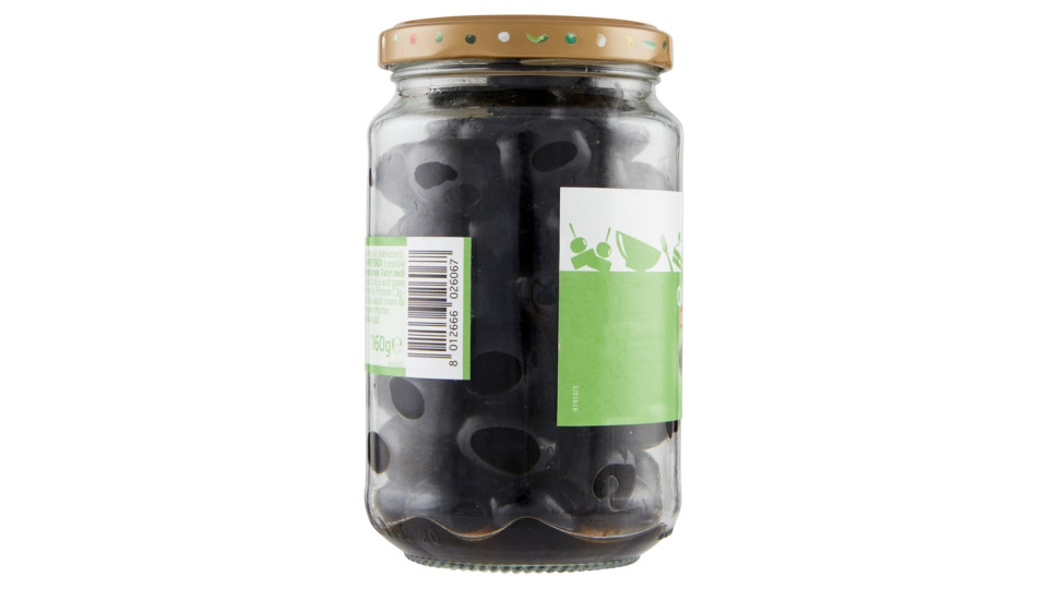 Carrefour Olive Nere Denocciolate asciutte
