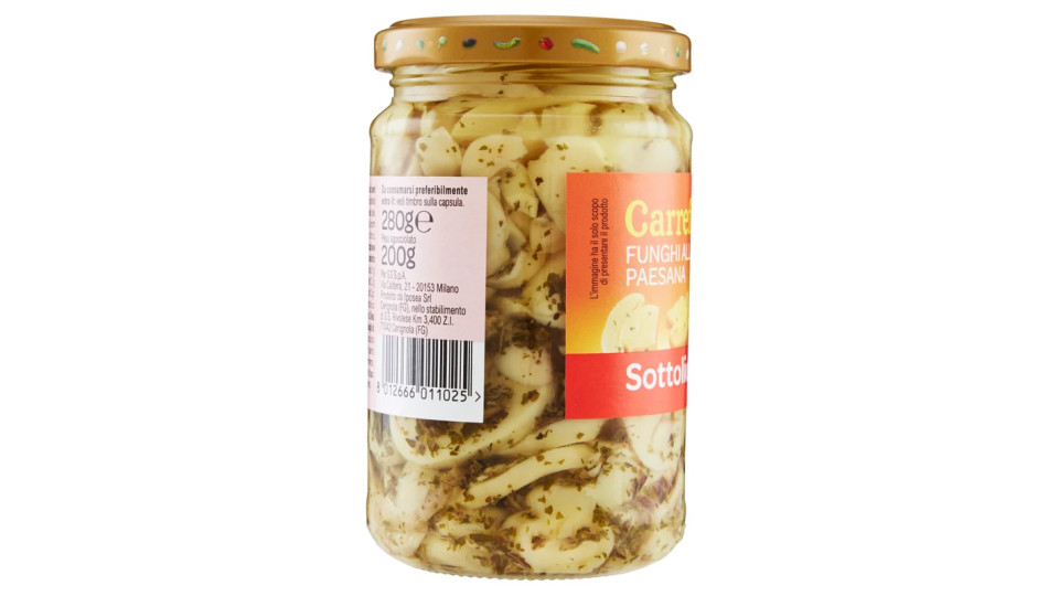 Carrefour Sottolio Funghi alla Paesana