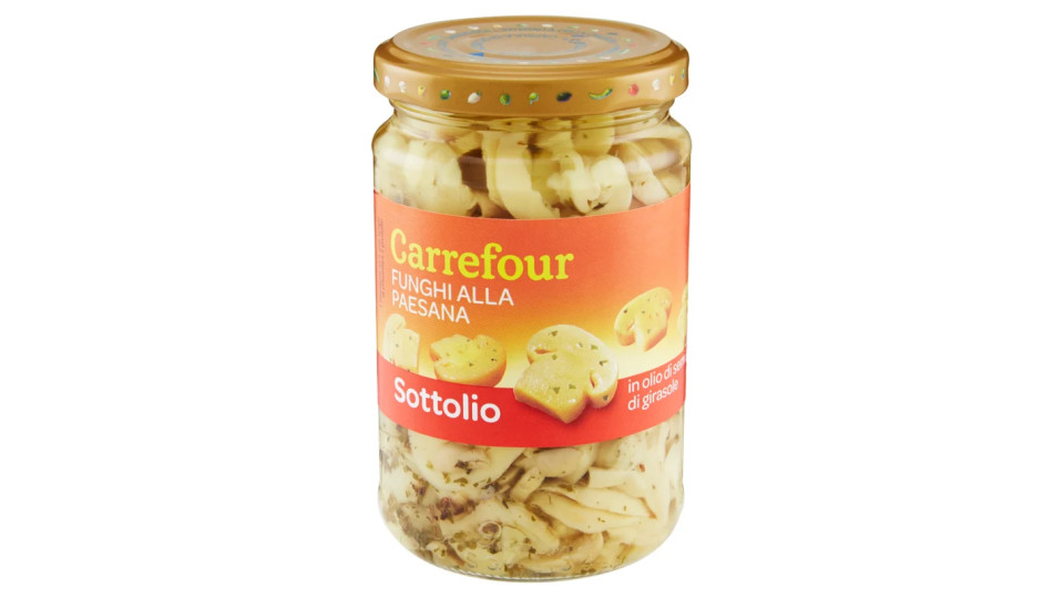 Carrefour Sottolio Funghi alla Paesana