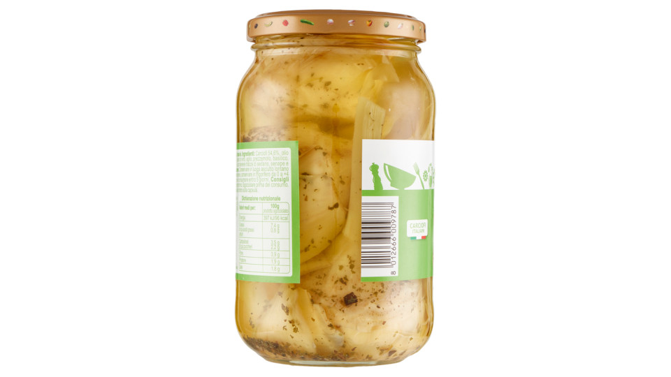 Carrefour Sottolio Carciofi alla Romana in olio di semi di girasole