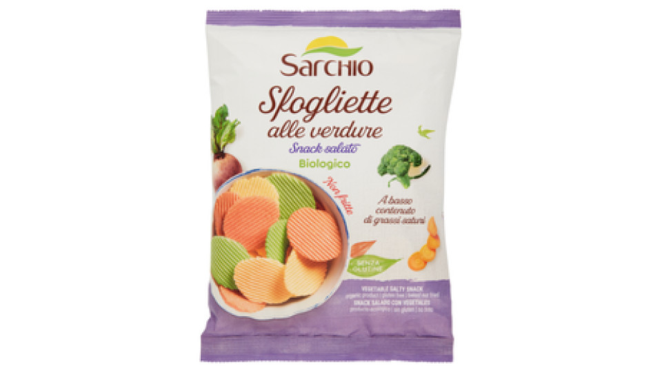 Sarchio Sfogliette alle verdure 55 g