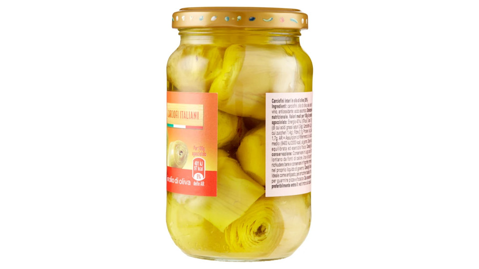 Carrefour Sottolio Carciofini Interi in olio di oliva