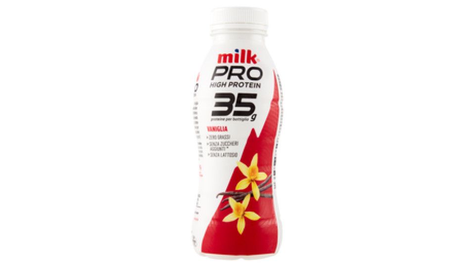 Milk Pro High Protein 35g Vaniglia 350 g