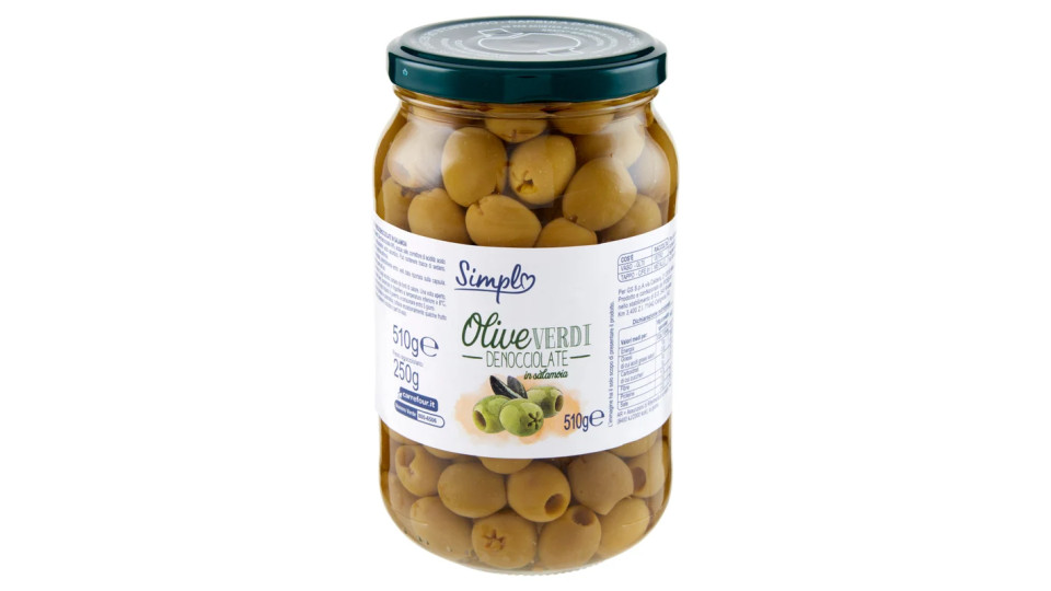 Coelsanus Olive verdi denocciolate