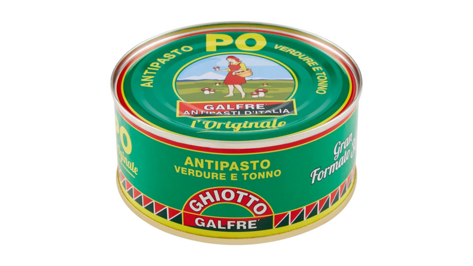 Galfrè Ghiotto Antipasto Po verdure e tonno