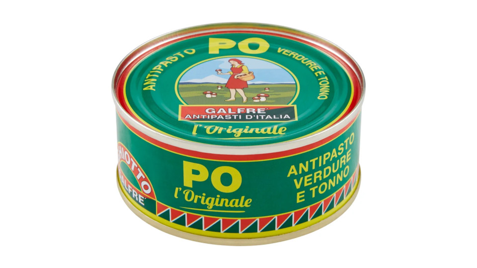 Galfrè Ghiotto Antipasto Po verdure e tonno