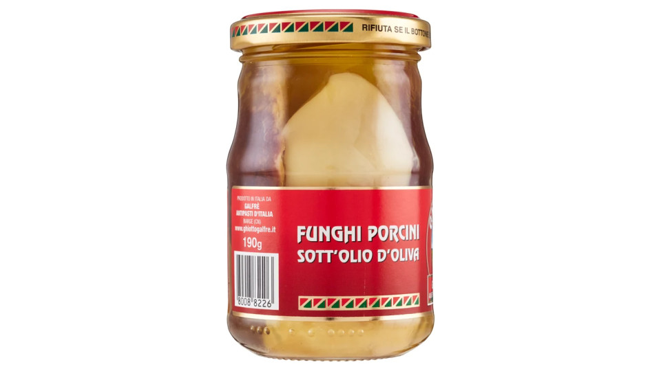 Galfrè Ghiotto Funghi Porcini Sott'Olio d'Oliva